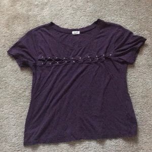 Garage tie detail T-shirt